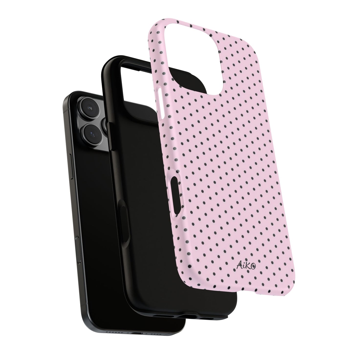 Baby Dots (Black and Pink)
