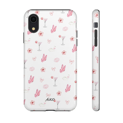 Pink Floral & Cocktail