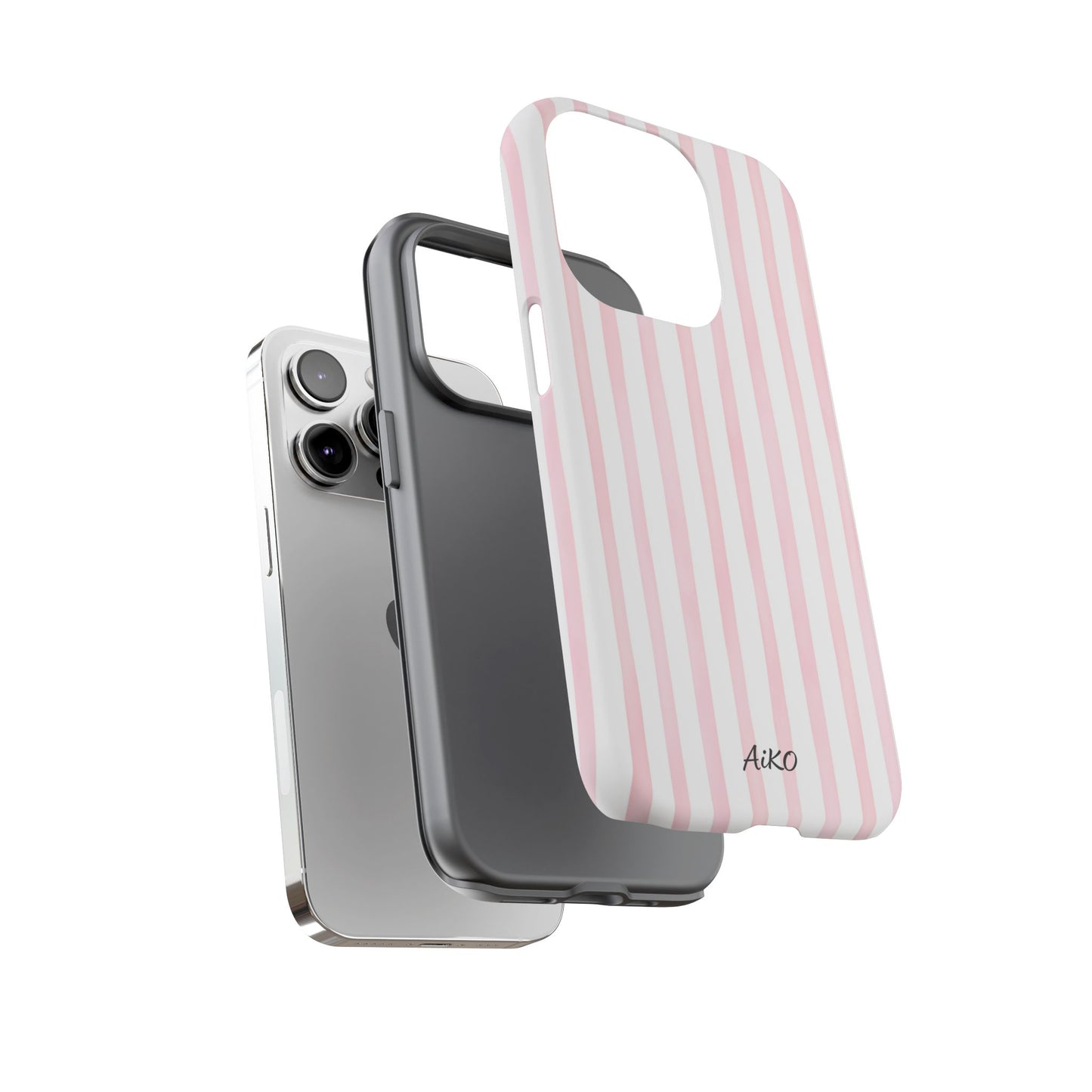 Pink Blush Stripes