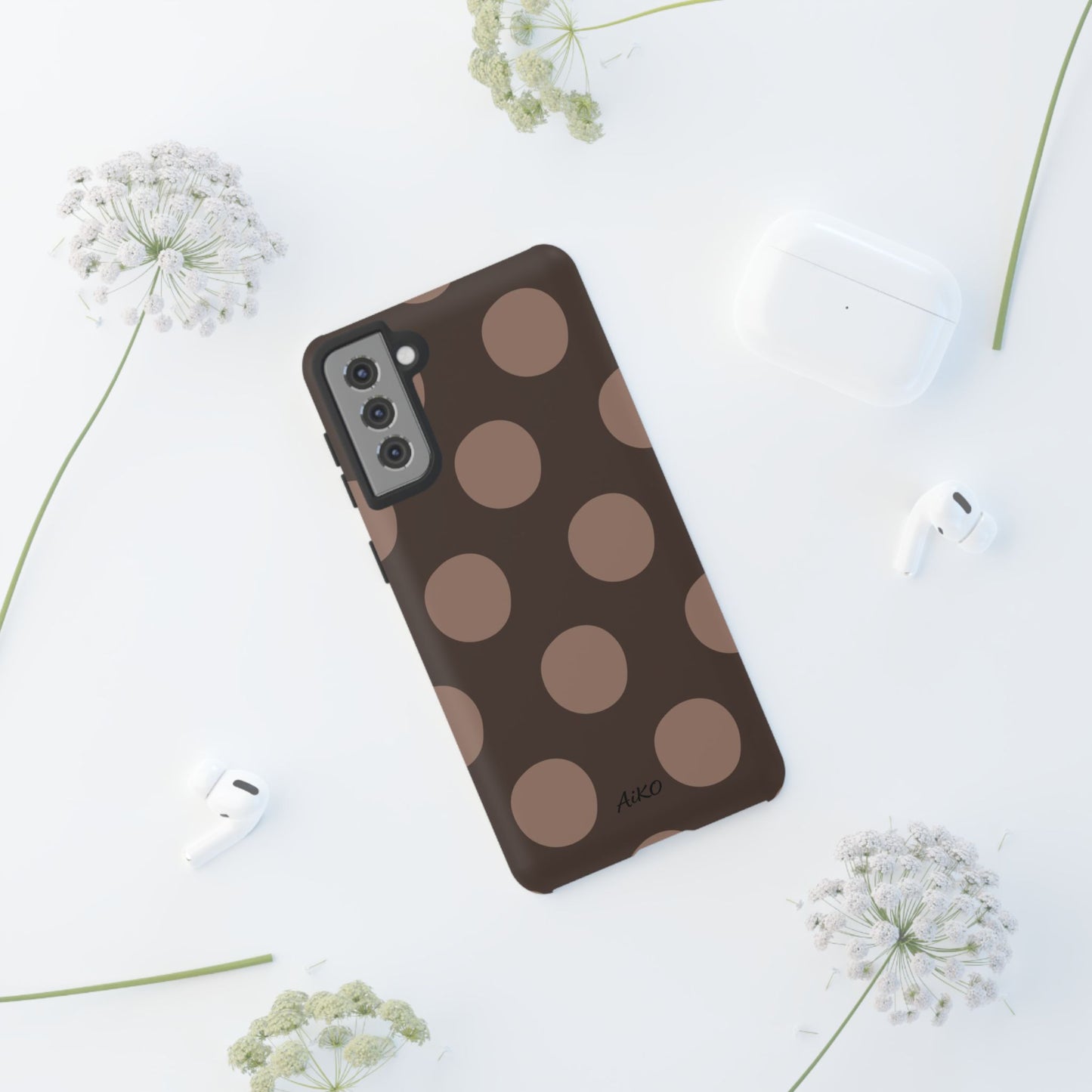 Polka Dots (Brown)