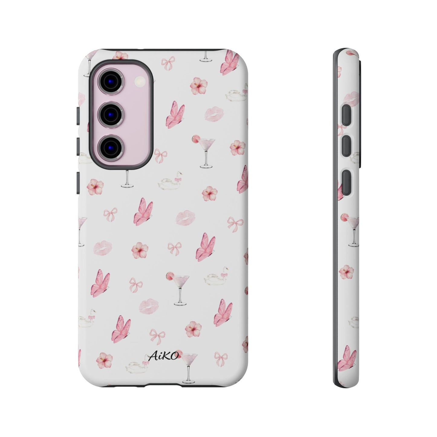 Pink Floral & Cocktail
