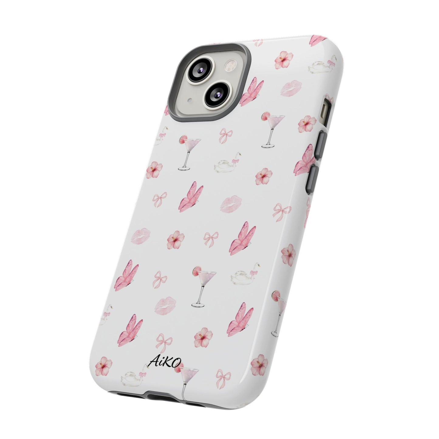 Pink Floral & Cocktail