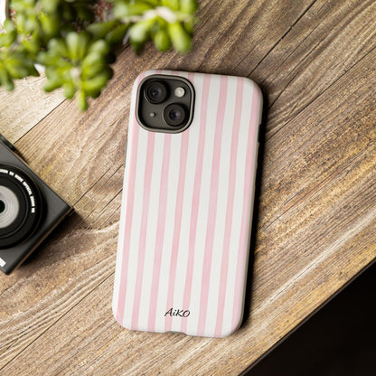 Pink Blush Stripes
