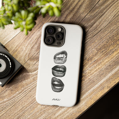 Monochrome Bite Lip Art