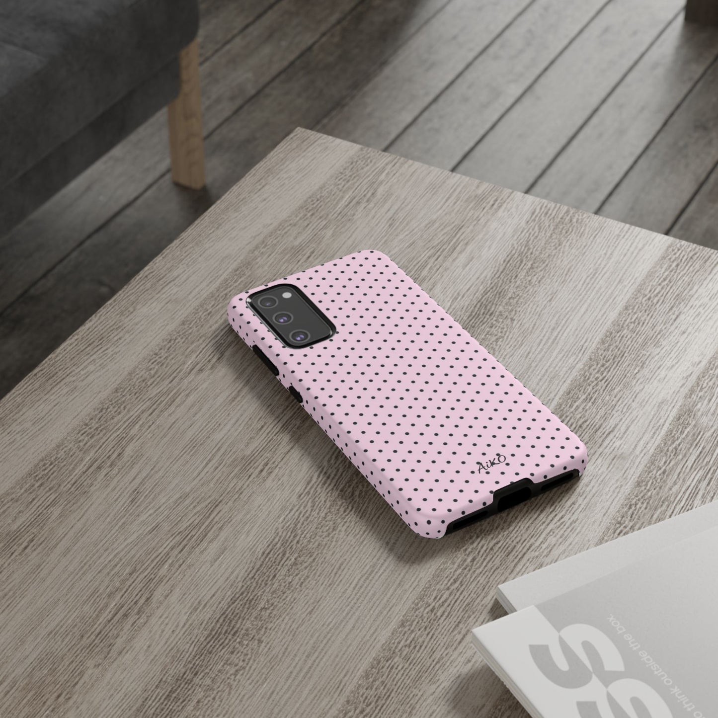 Baby Dots (Black and Pink)