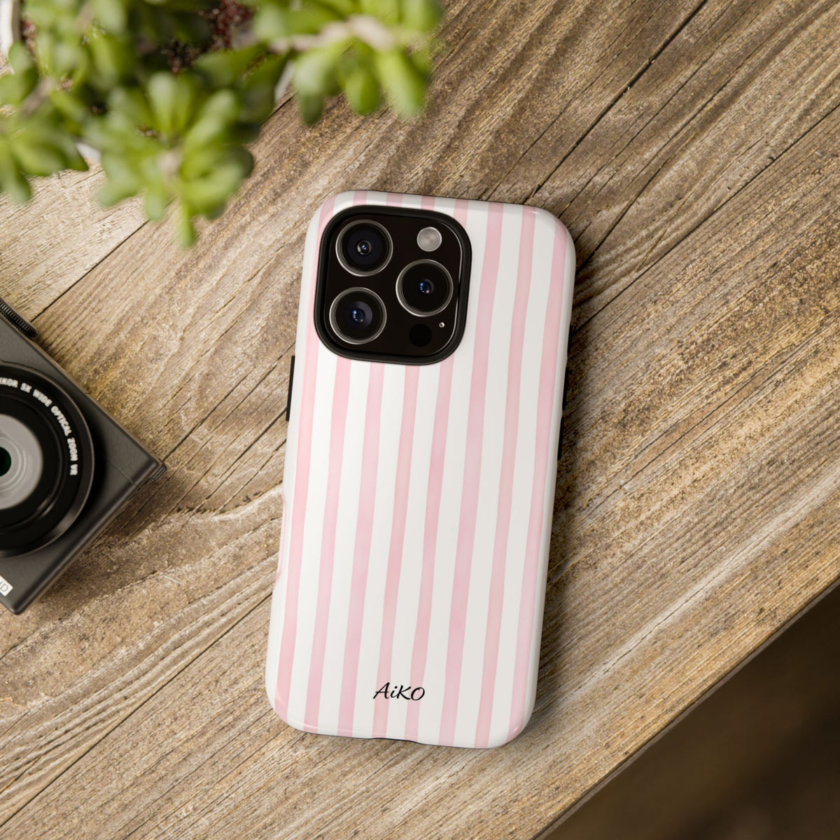 Pink Blush Stripes