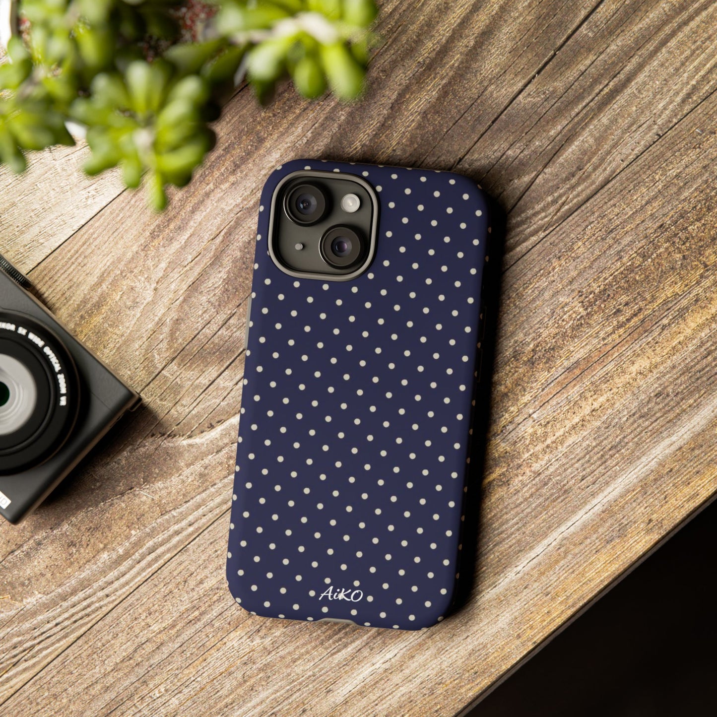 Baby Dots ( Navy and Blue)
