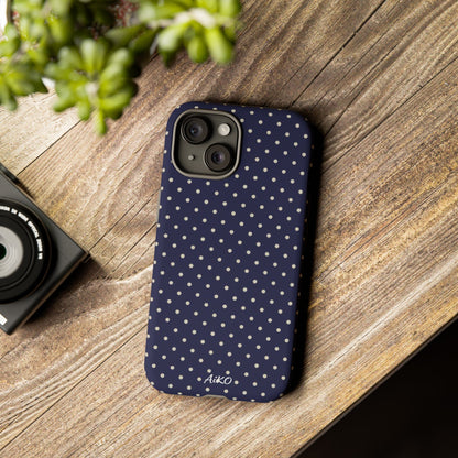 Baby Dots ( Navy and Blue)