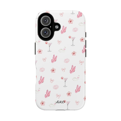 Pink Floral & Cocktail