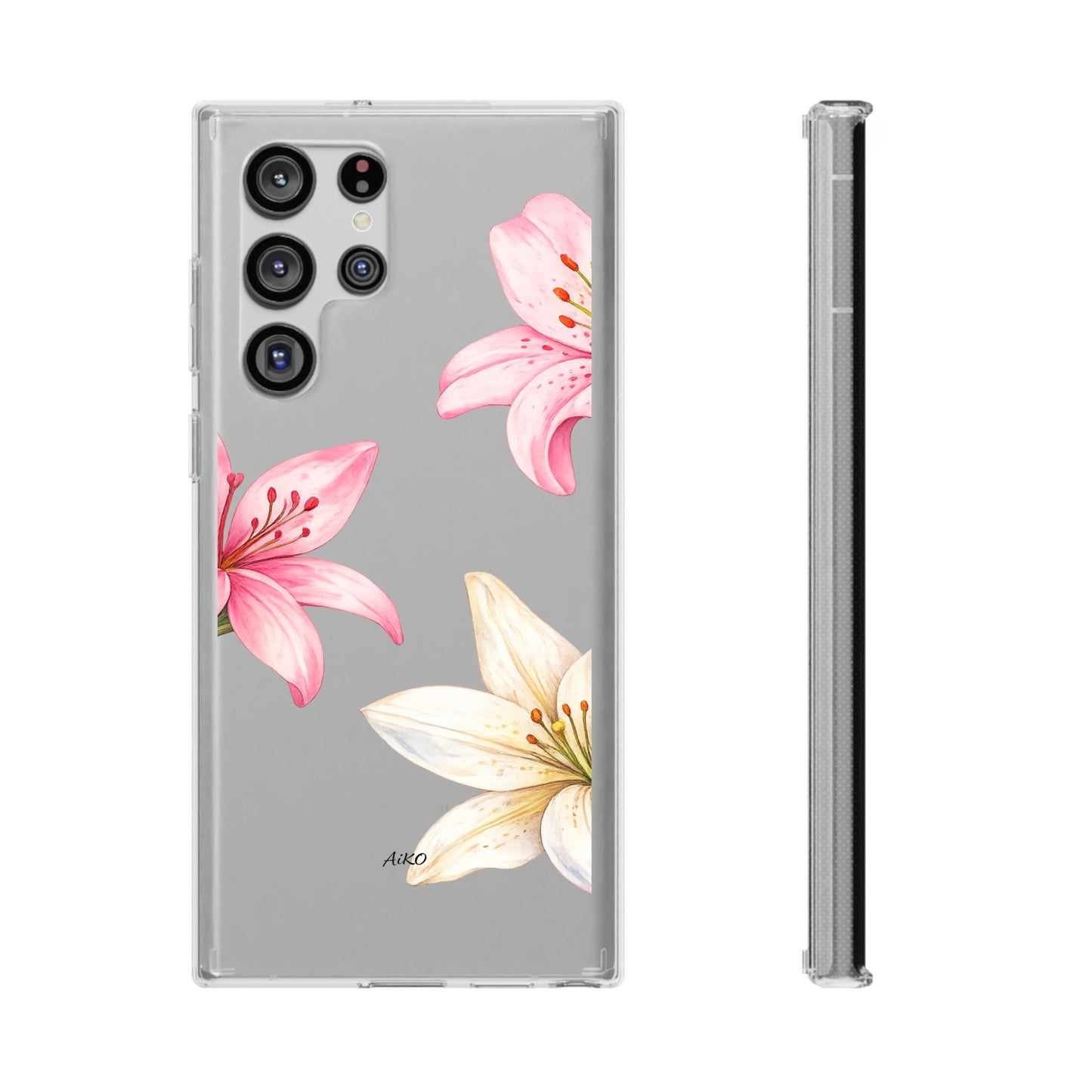 Blossom Grace Clear Case