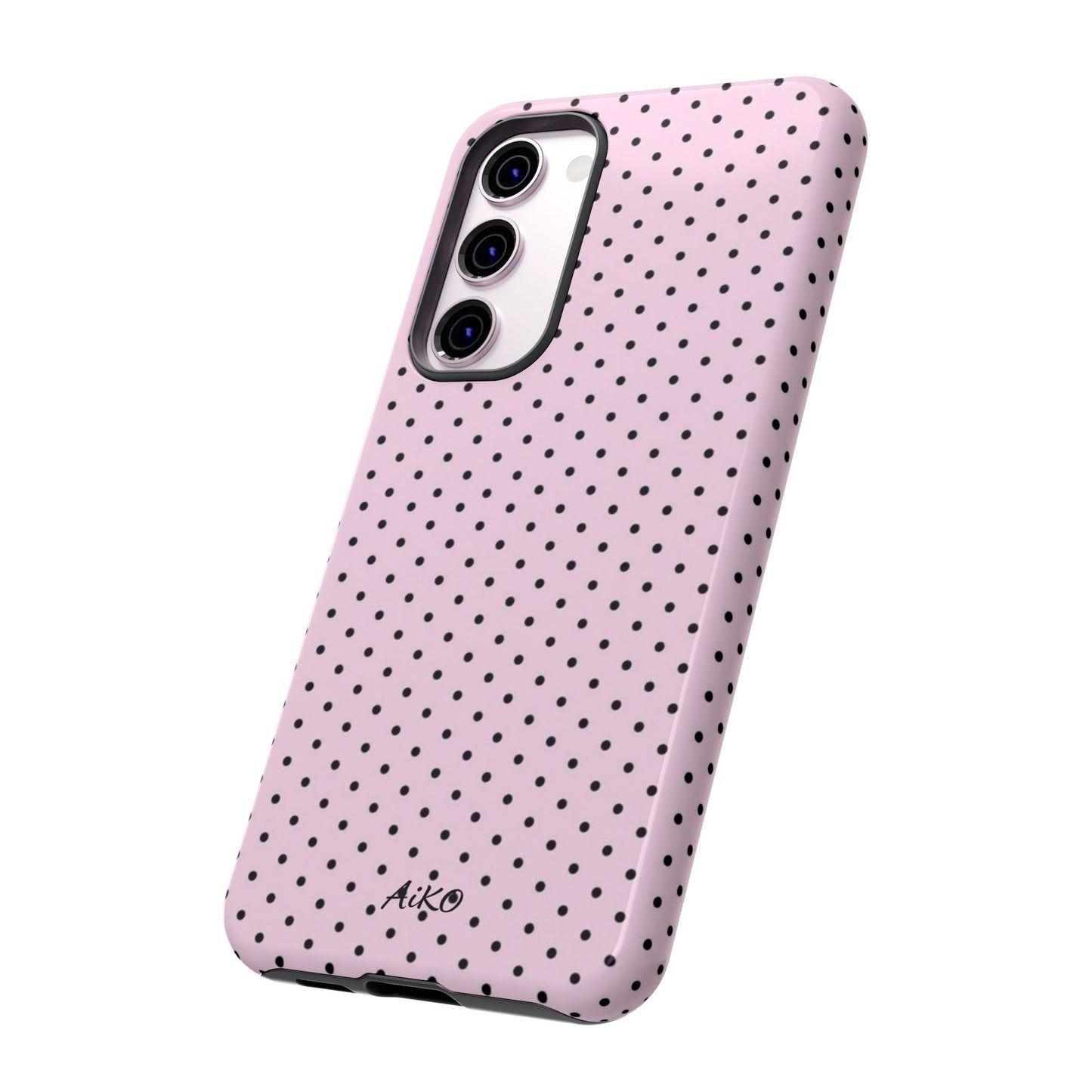 Baby Dots (Black and Pink)