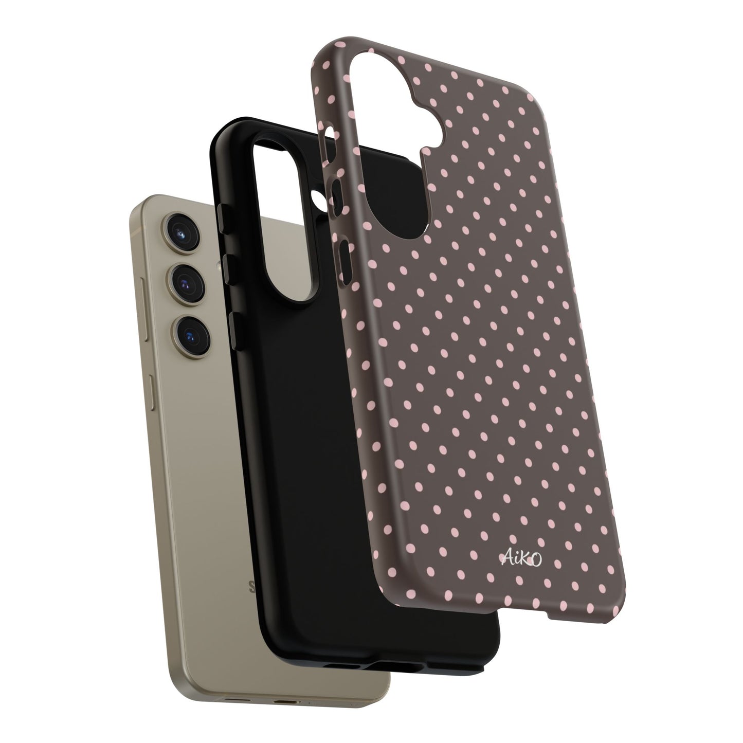 Baby Dots (Brown and Pink)