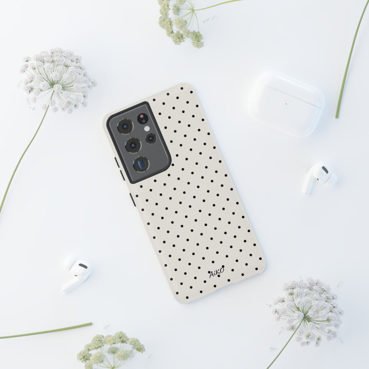 Baby Polka Dots ( Black and White)
