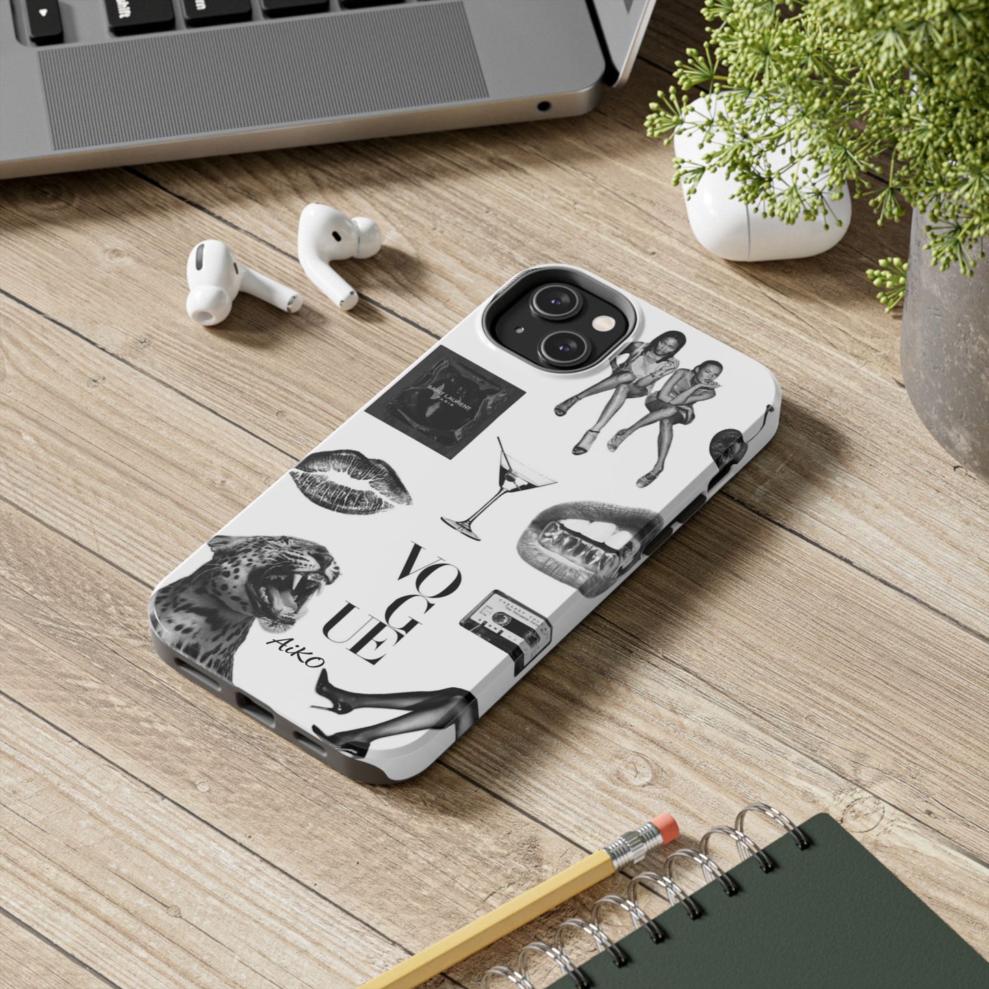 Black & White Fashion Graphic Cover