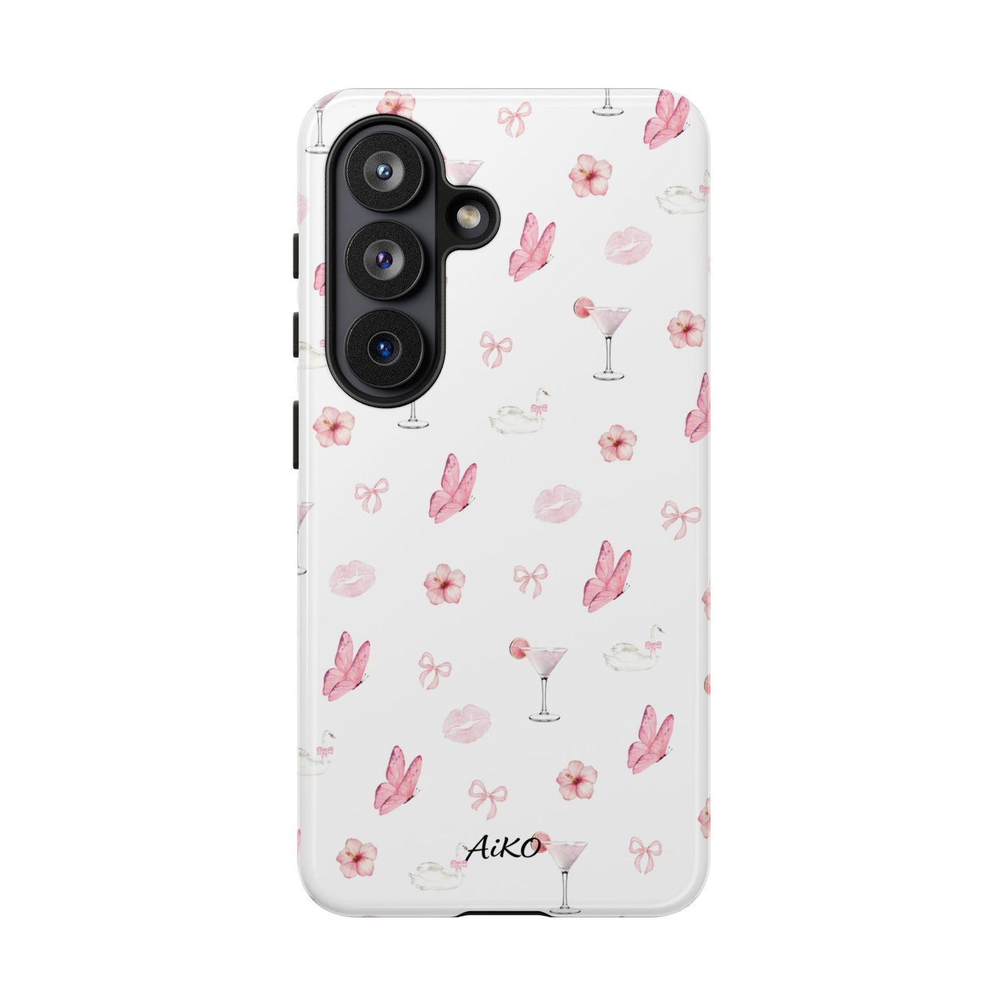 Pink Floral & Cocktail