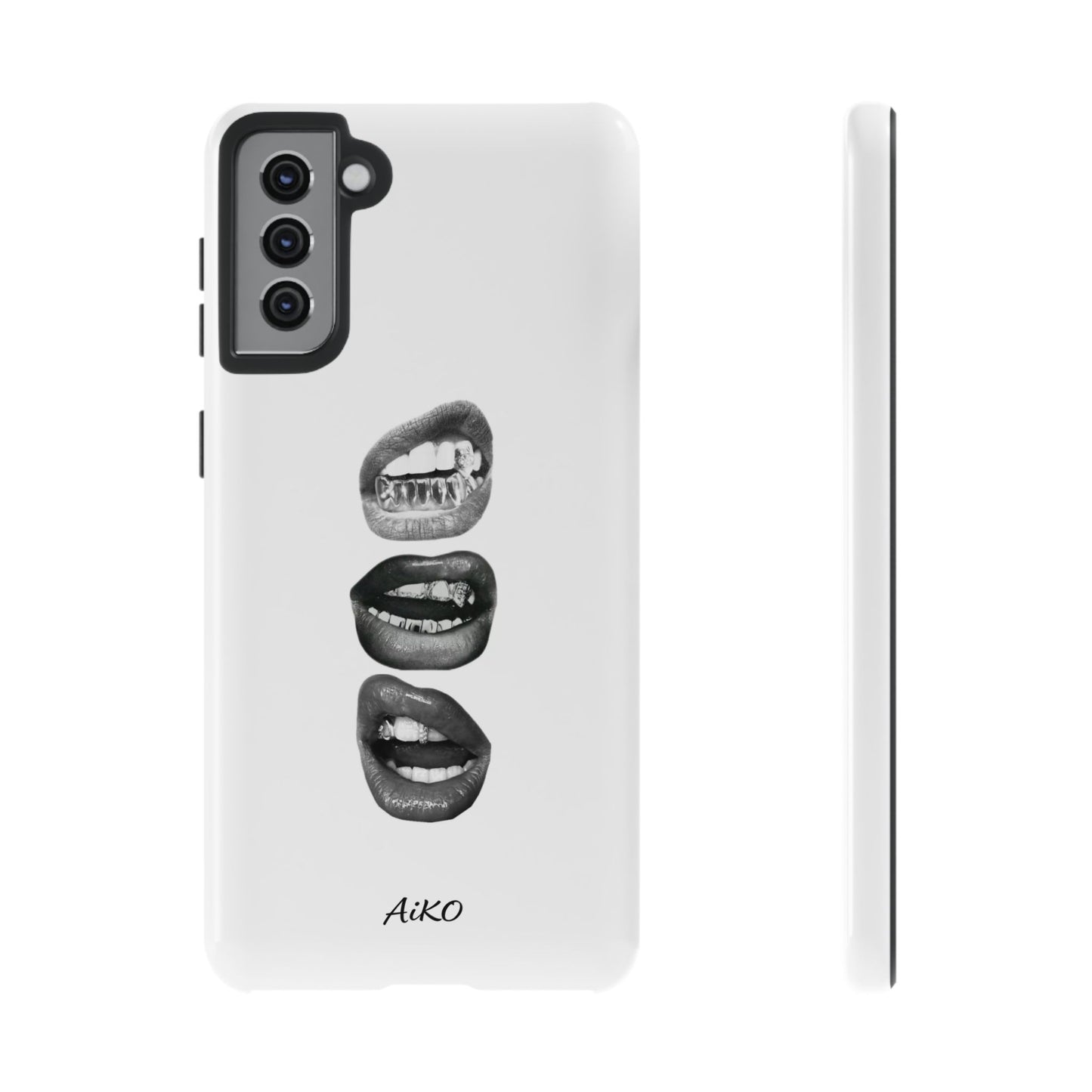 Monochrome Bite Lip Art