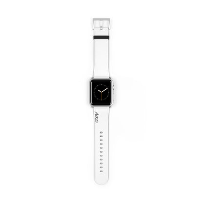 White AppleWatch Band
