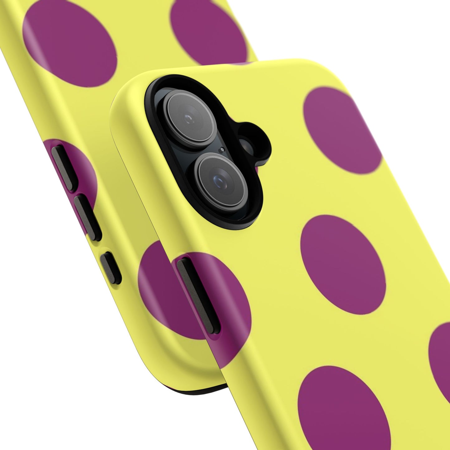 Polka Dots (Yellow & Purple)