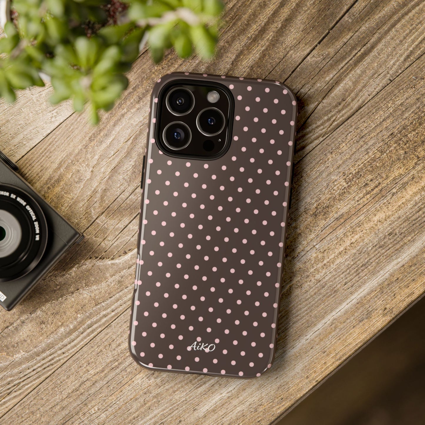 Baby Dots (Brown and Pink)