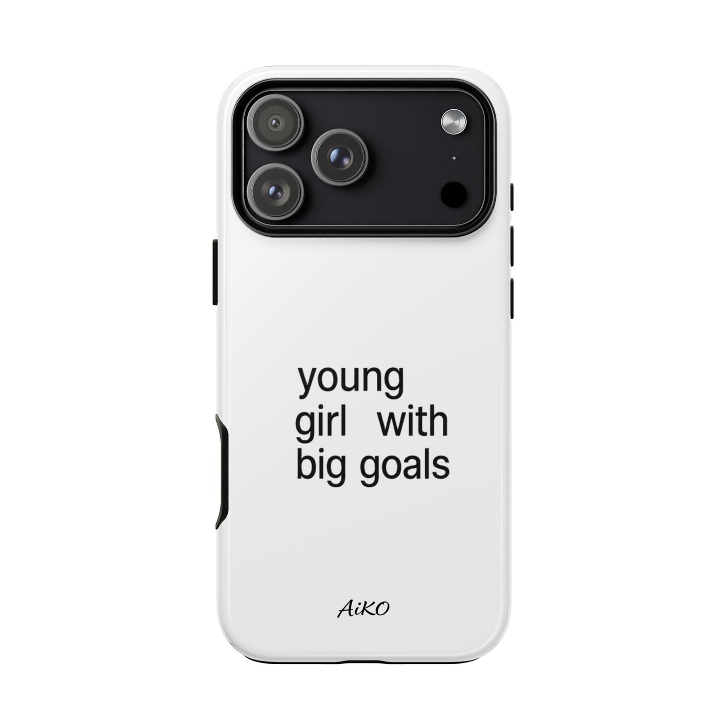 Young Girl With Big Goals