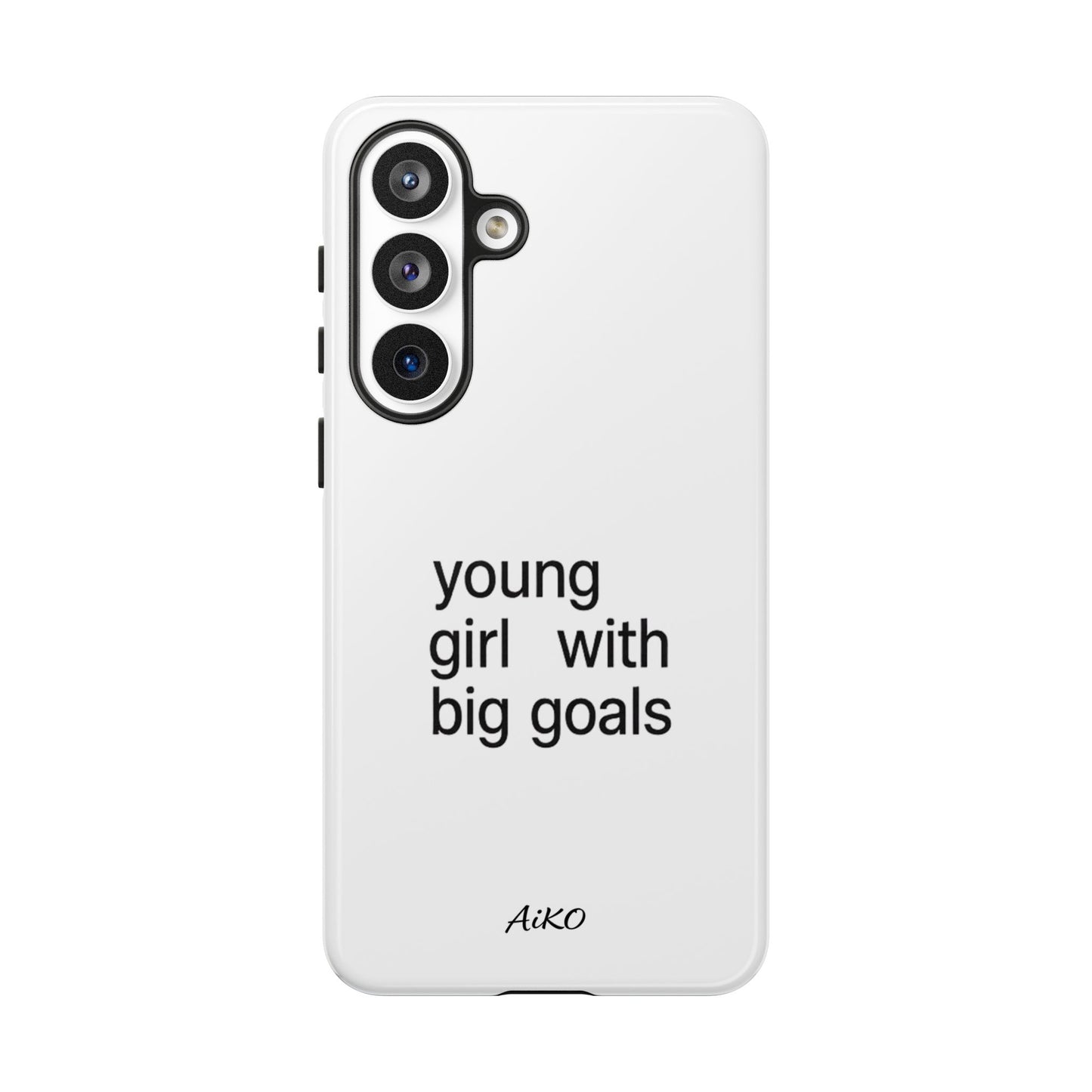 Young Girl With Big Goals