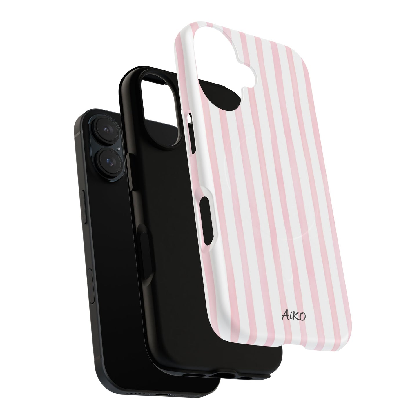 Pink Blush Stripes (Magsafe)