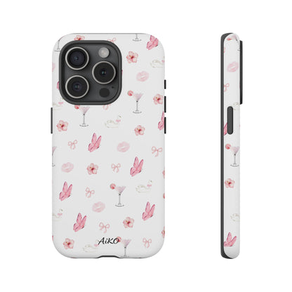 Pink Floral & Cocktail