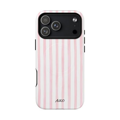 Pink Blush Stripes (Magsafe)