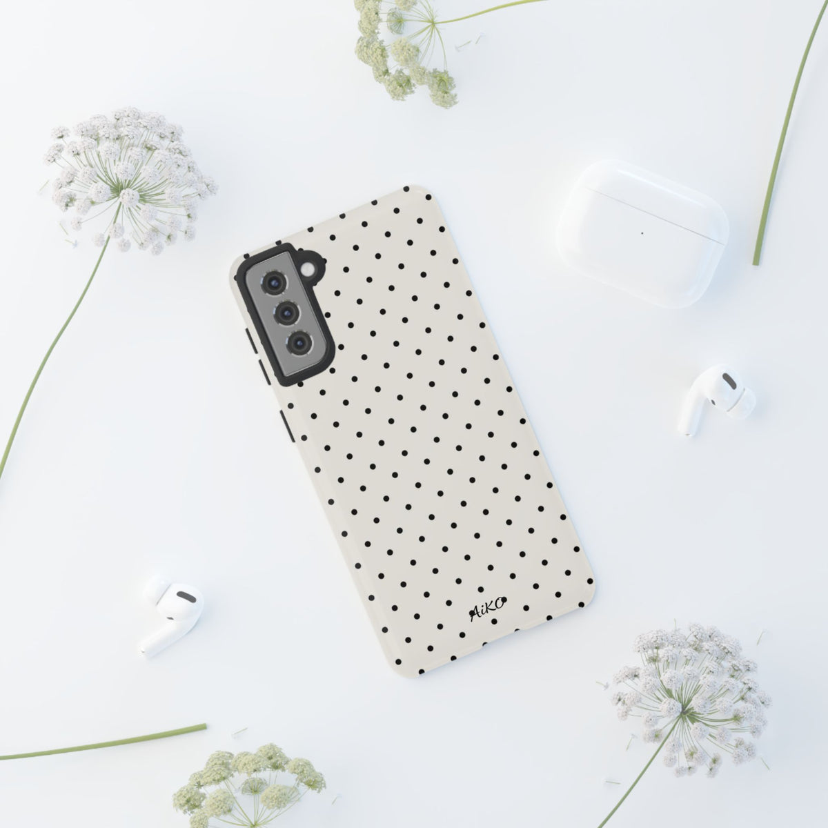Baby Polka Dots ( Black and White)