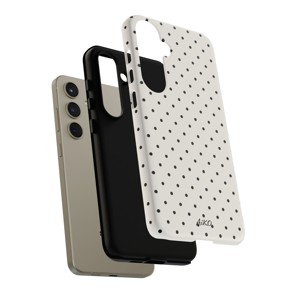 Baby Polka Dots ( Black and White)