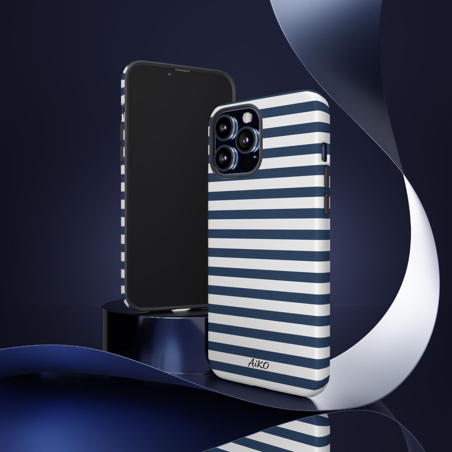 Navy Stripes