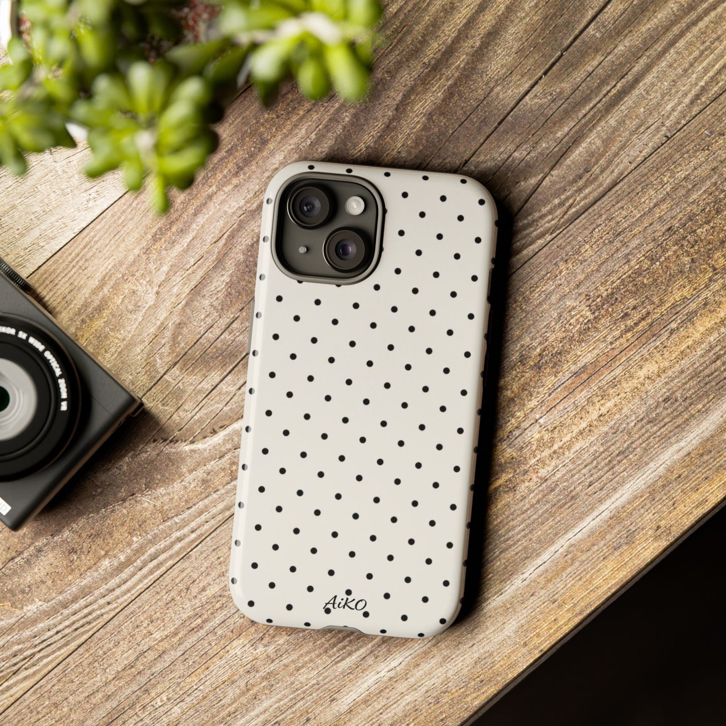 Baby Polka Dots ( Black and White)