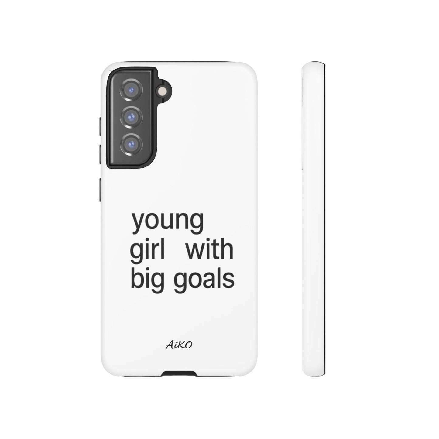 Young Girl With Big Goals