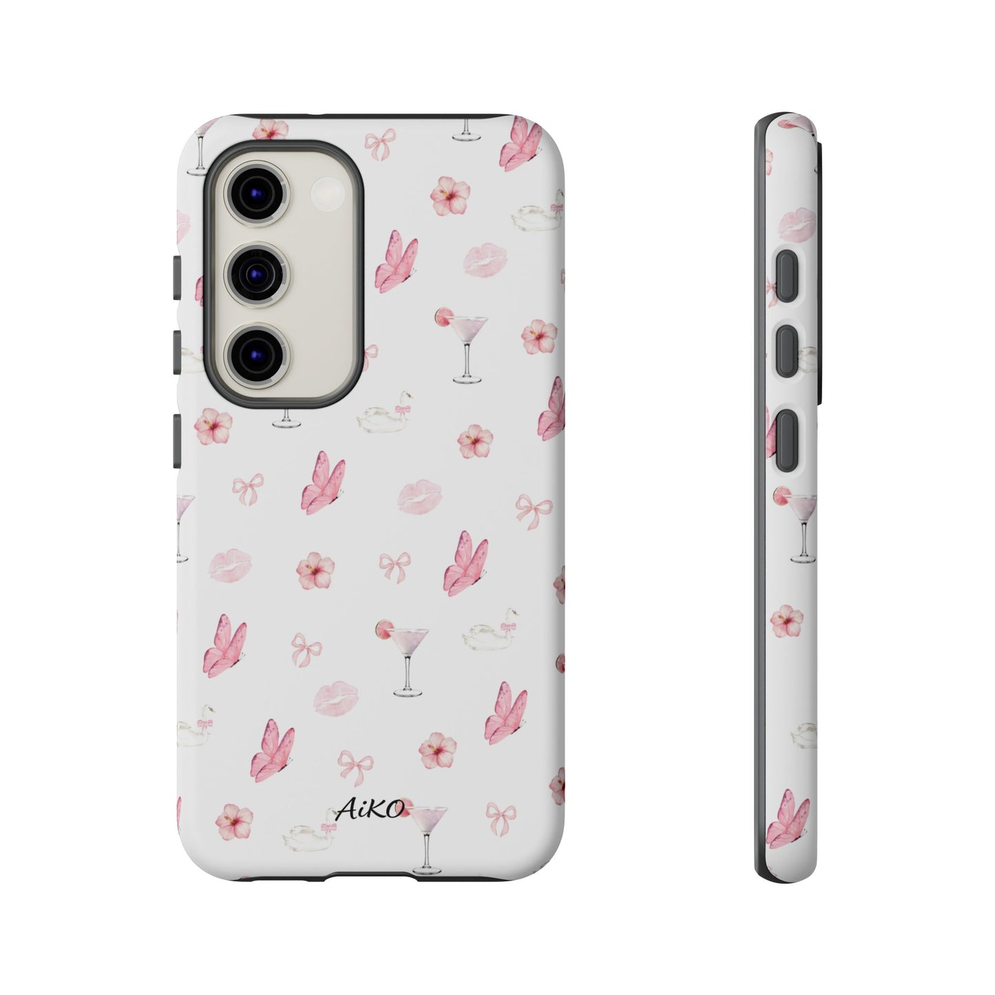 Pink Floral & Cocktail