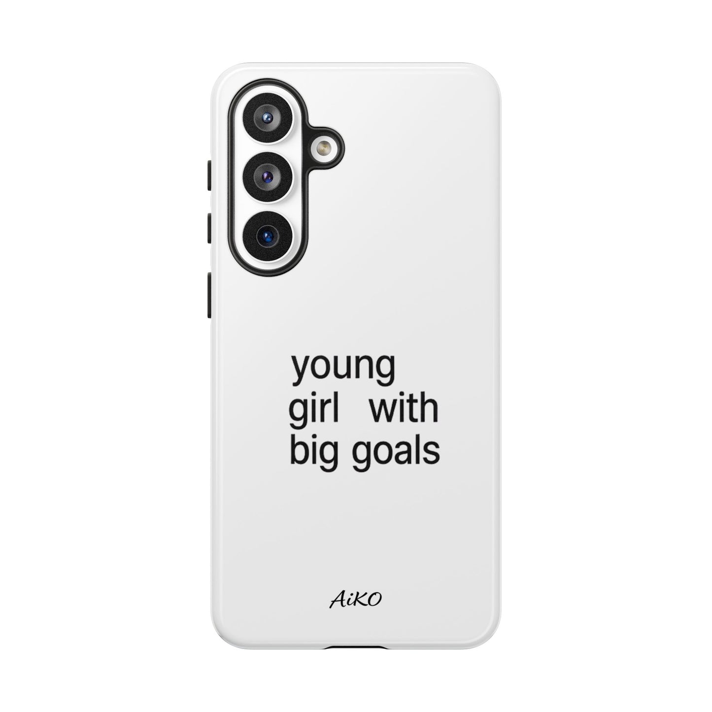 Young Girl With Big Goals