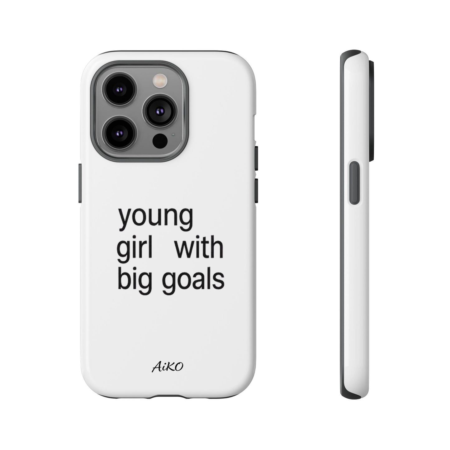 Young Girl With Big Goals