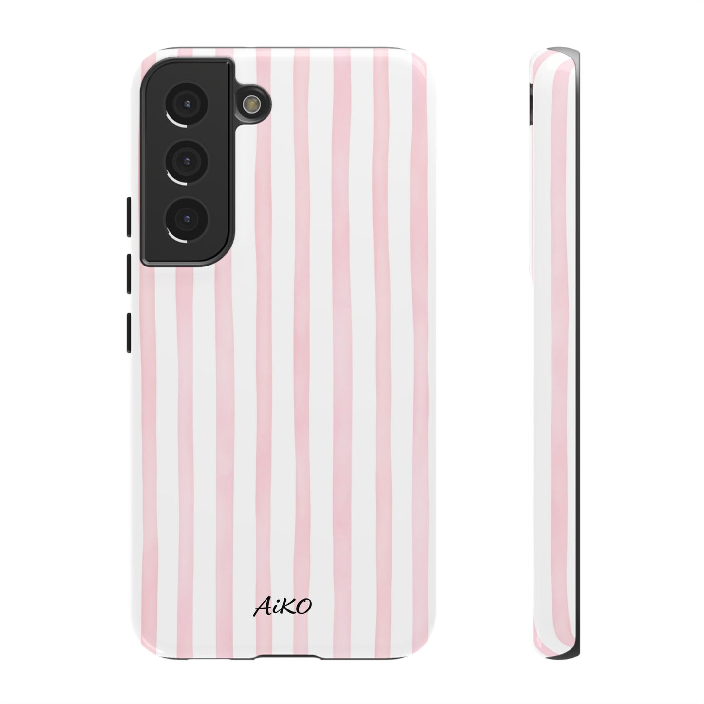 Pink Blush Stripes