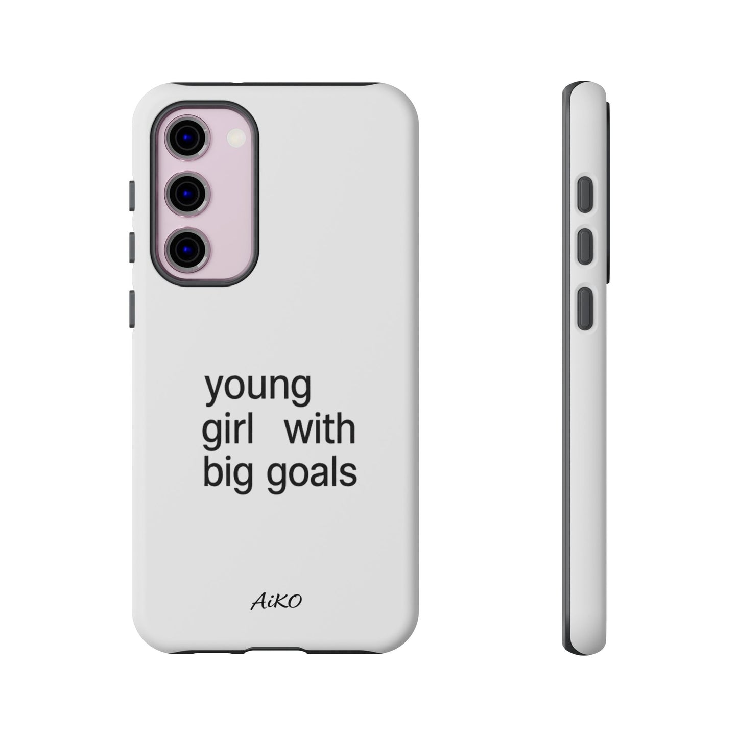 Young Girl With Big Goals
