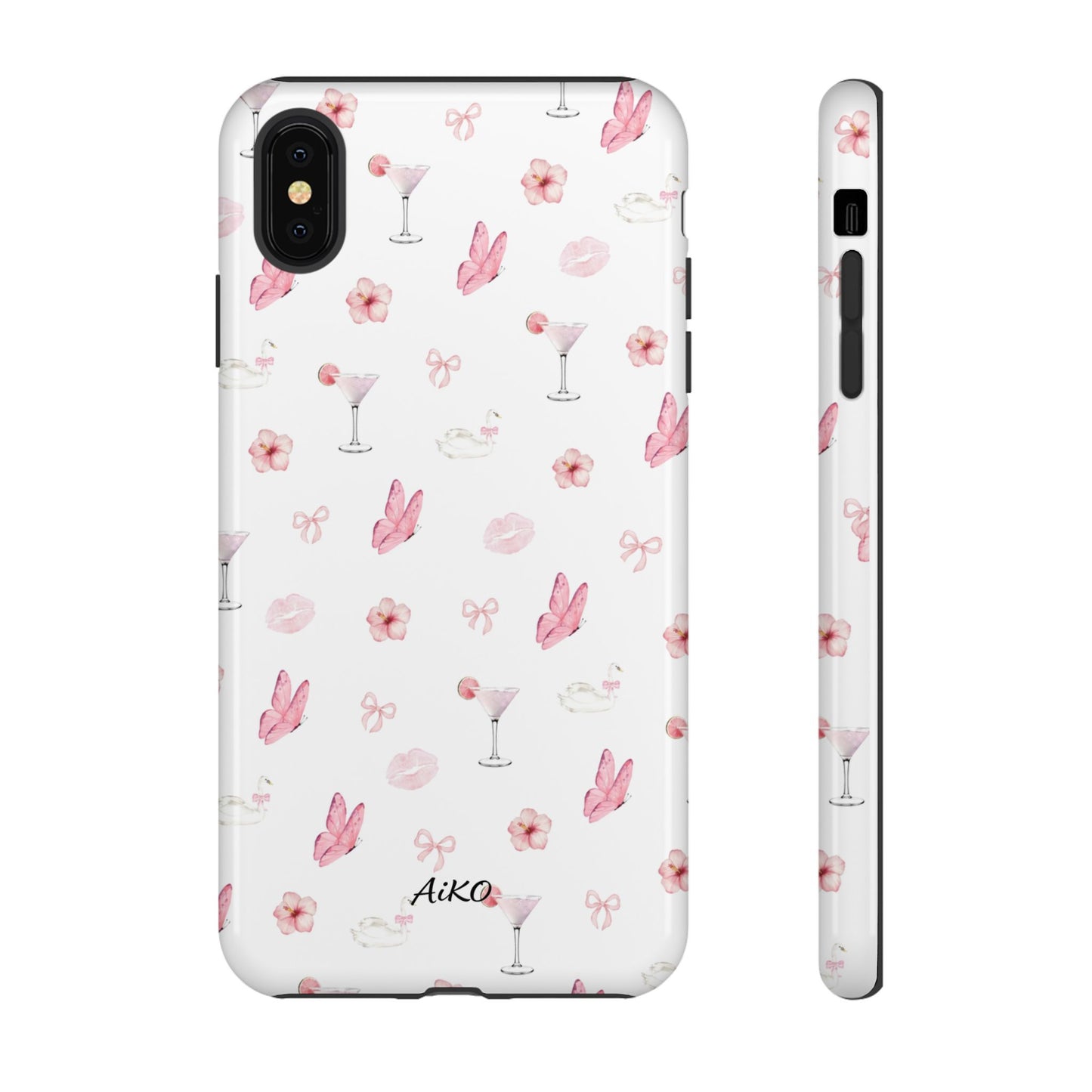 Pink Floral & Cocktail