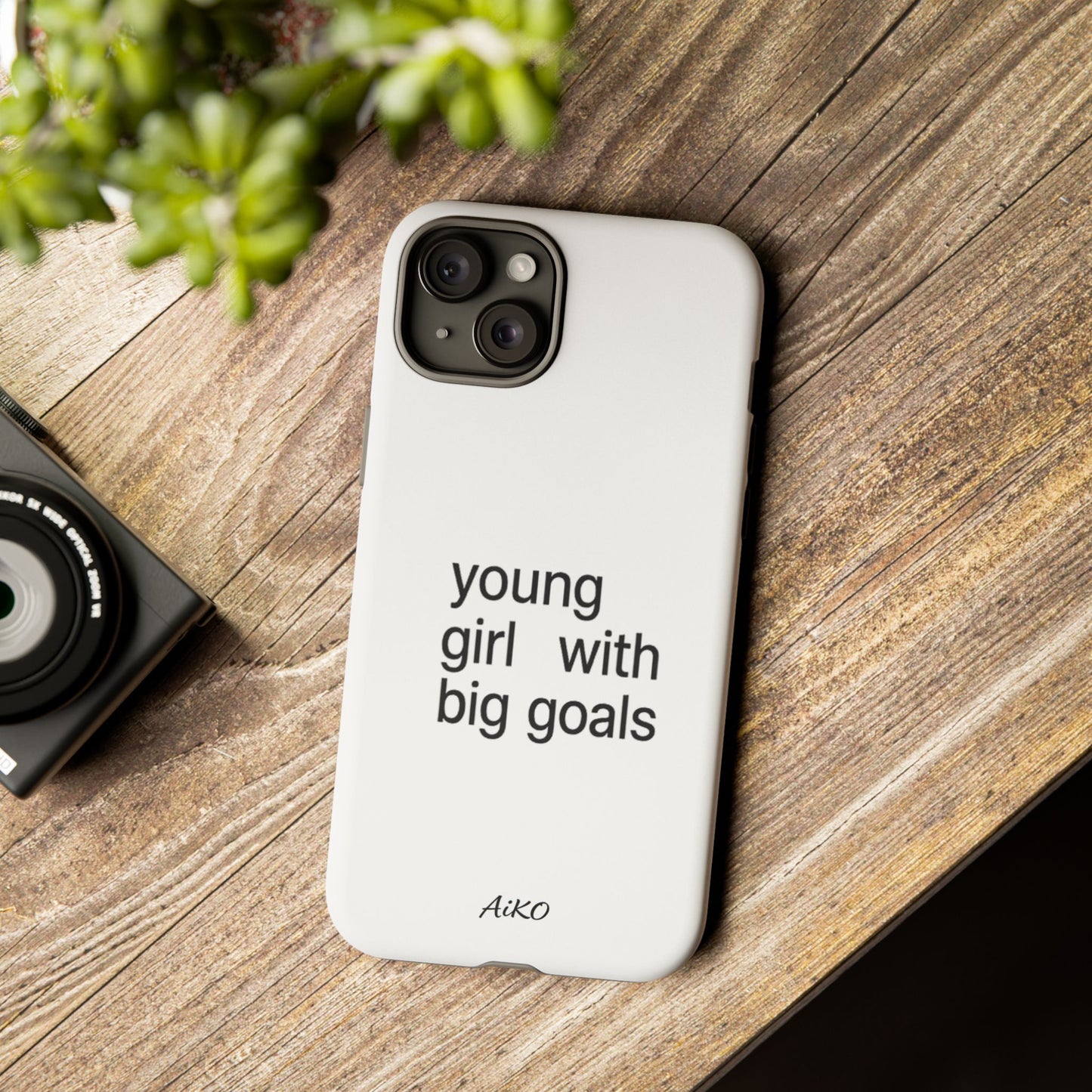 Young Girl With Big Goals