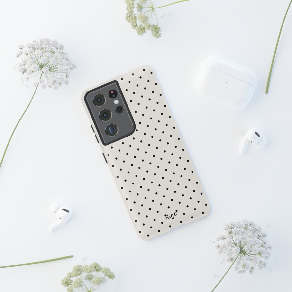 Baby Polka Dots ( Black and White)