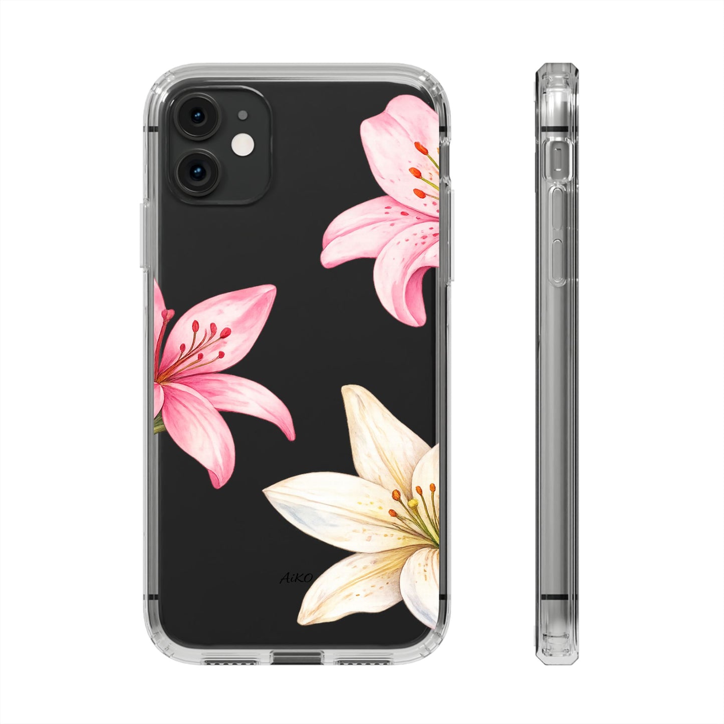 Blossom Grace Clear Case