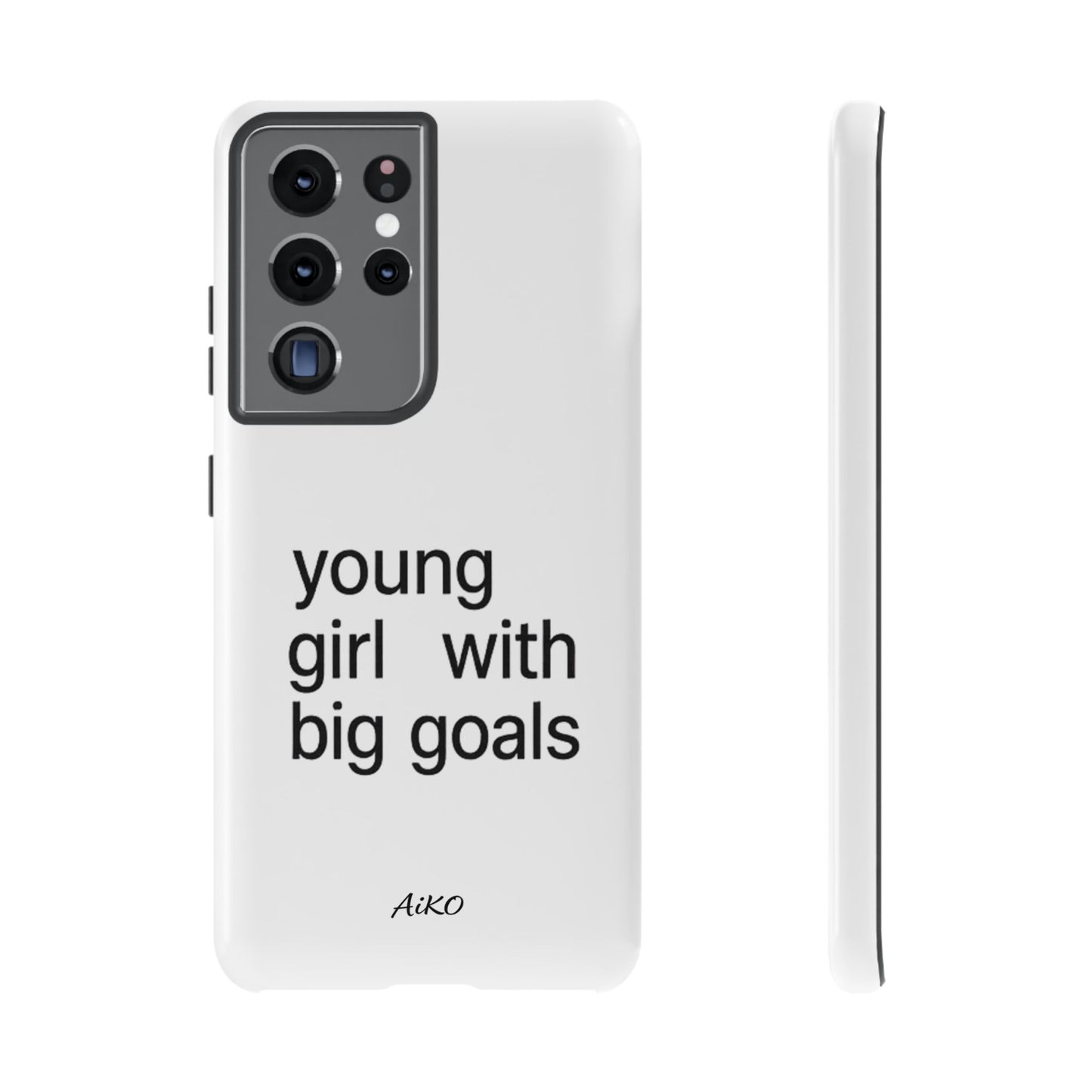 Young Girl With Big Goals