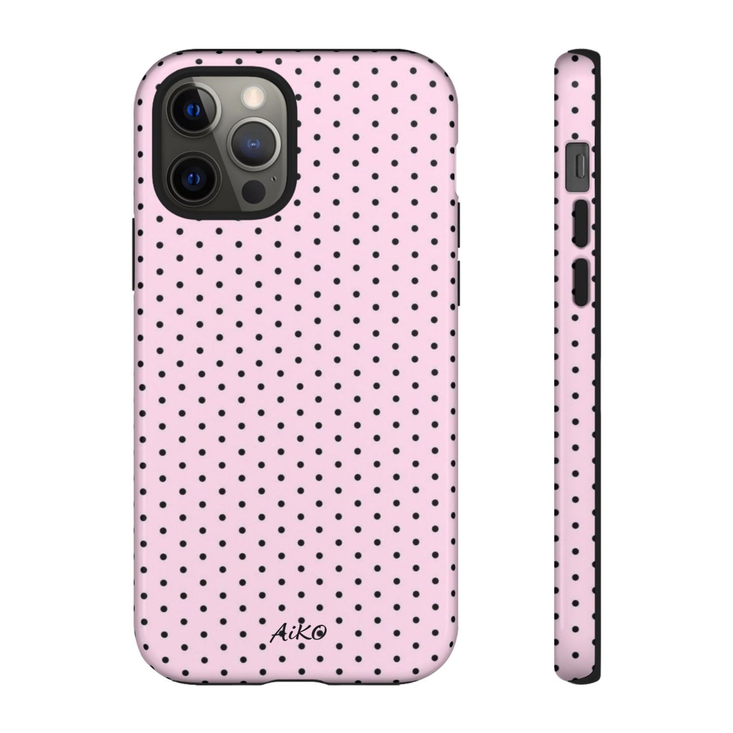Baby Dots (Black and Pink)