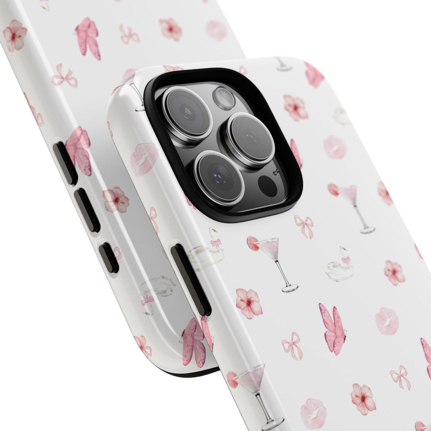 Pink Floral & Cocktail