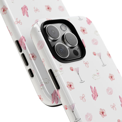 Pink Floral & Cocktail