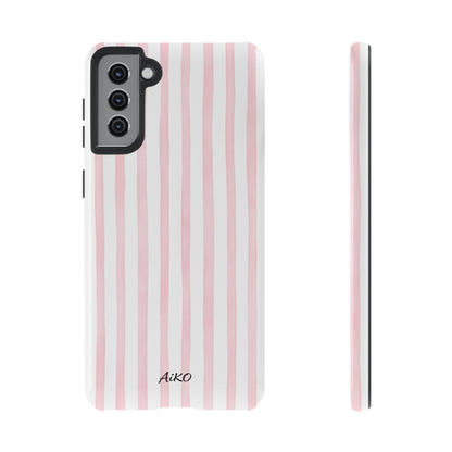 Pink Blush Stripes