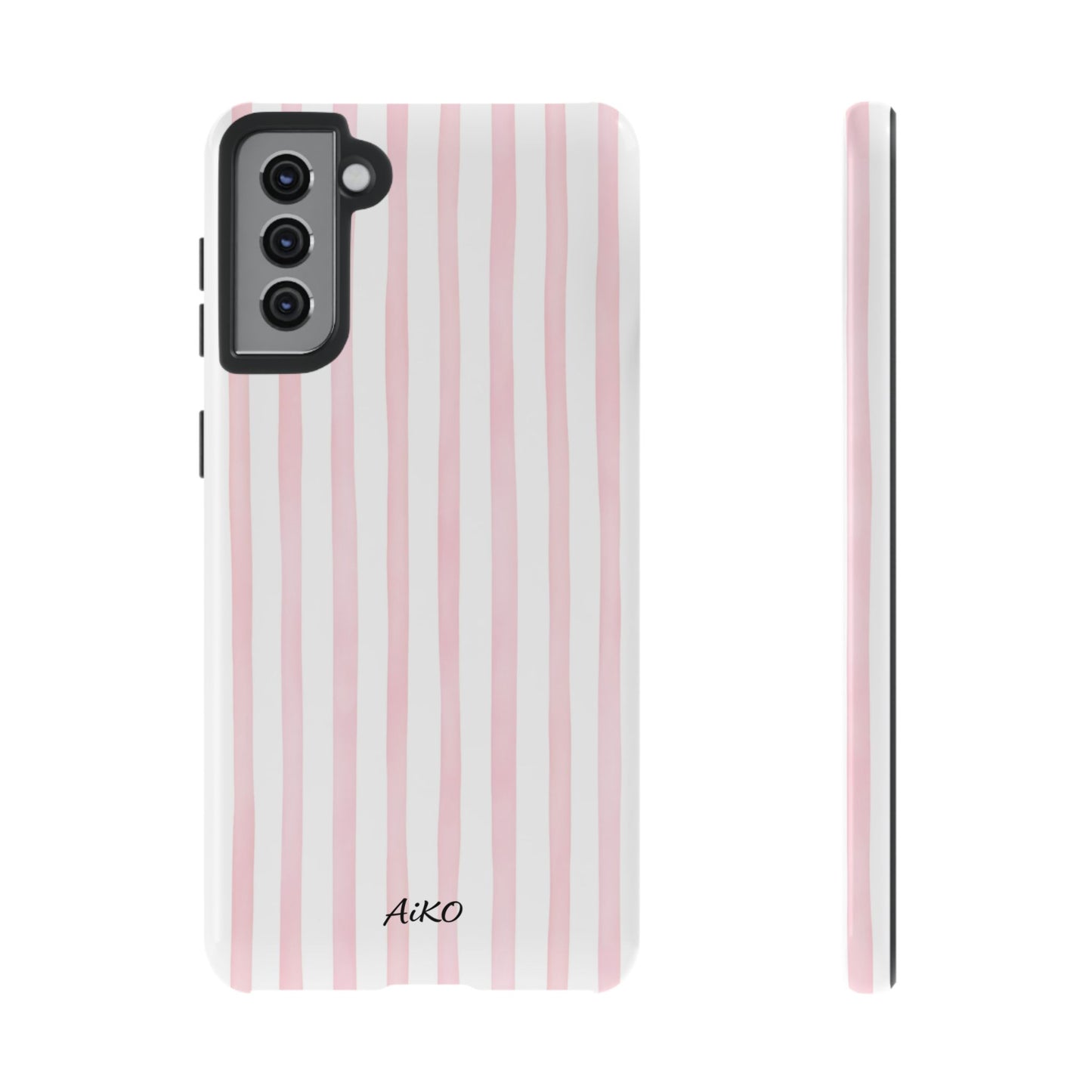 Pink Blush Stripes