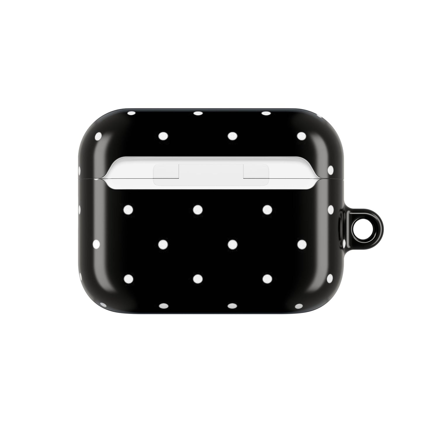 Polka Dot (Black and white) AirPods Cases