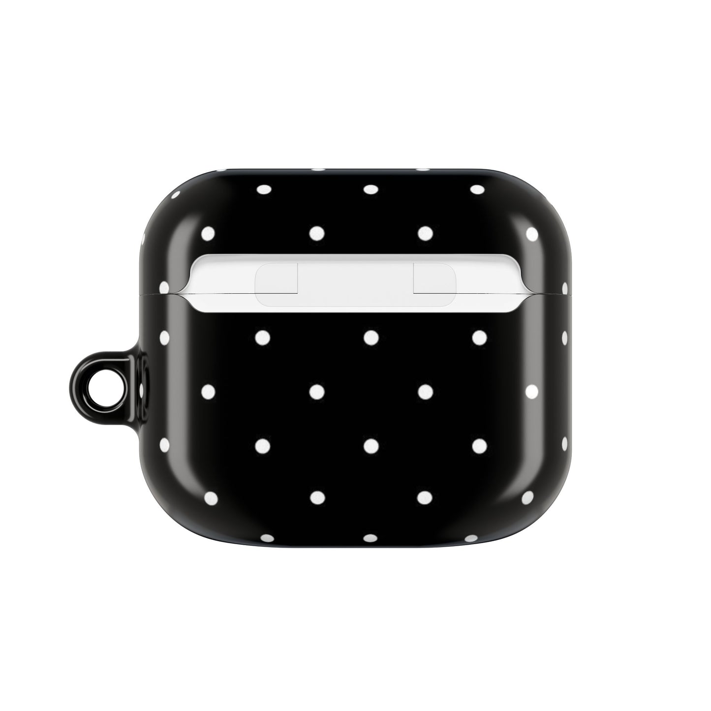 Polka Dot (Black and white) AirPods Cases